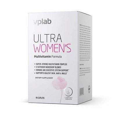 Витамины и минералы, комплекс для женщин VPLAB Ultra Women's Multivitamin Formula, активность и энергия, 90 капсул:uz:Vitaminlar va minerallar, VPLAB Ultra ayollar multivitaminli formulasi, faollik va energiya, 90 ta kapsula