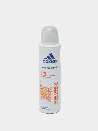 Антиперспирант Adidas женский, Power, 150 мл, 72 часа