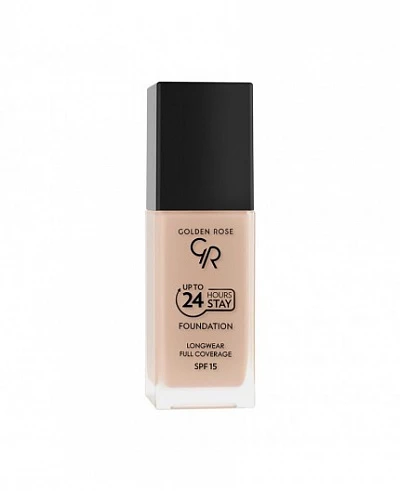 Тональная основа up to 24 hours stay foundation №03-spf15 3367 Golden Rose:uz:24 soatgacha qolish fondi #03-spf15 3367 Golden Rose
