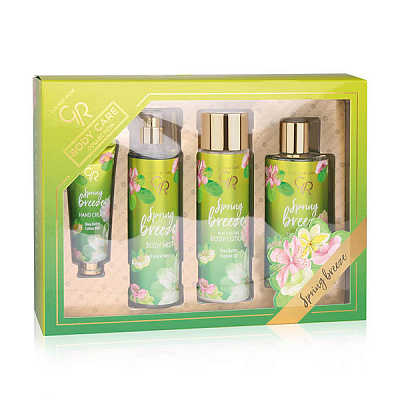 Подарочный набор - body care collection 4198 Golden Rose:uz:Sovg'a to'plami - tana parvarishi to'plami 4198 Golden Rose