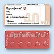 KORDAFLEKS RD 0,04 tabletkalari N30