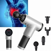 Массажёр для мышц Fascial Gun HF:uz:Fascial Gun HF vibratsiyali mushak massaji