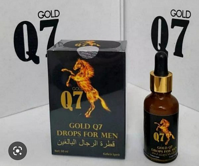 Капли для мужчин Gold Q7:uz:Oltin Q7 erkaklar libido oshirish uchun