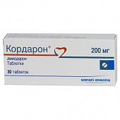 KORDARON tabletkalari 200mg N30