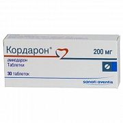 KORDARON tabletkalari 200mg N30