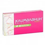 KLIMALANIN tabletkalari 400mg N30