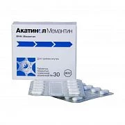 AKATINOL MEMANTIN 0,01 tabletkalari N30