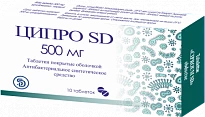 SIPRO SD tabletkalari 250mg N10