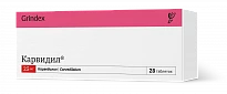 KARVIDIL tabletkalari 25mg N28