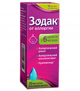ZODAK tomchilar 20ml 10mg/ml