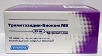 TRIMETAZIDIN BIOKOM MV 0,035 tabletkalari N120