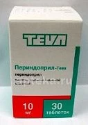 PERINDOPRIL TEVA 0,01 tabletkalari N30