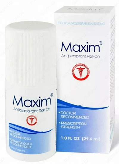 Антиперспирант Maxim:uz:Maksimal antiperspirant