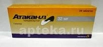 ATAKAND 0,032 tabletkalari N28