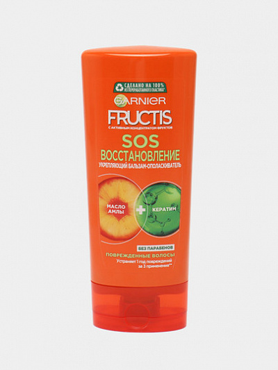 Бальзам для волос Fructis, Sos-Восстановление, 200 мл