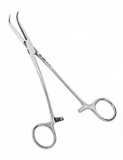 170 mm bolalar uchun kavisli tutqichli tokchali tomir disektori