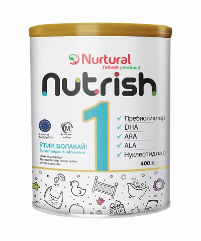 Детская смесь Nutrish 1, 400 g:uz:Детская смесь Nutrish 1, 400 g