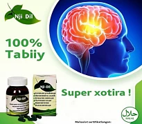 Xotira va miya faoliyatini yaxshilash uchun dori Nji Dil