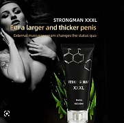 Jinsiy olatni kattalashtirish uchun krem ​​Strong Man XXXL