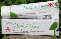 Super Psori egzema va seboreya uchun kremi