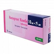 NIPERTEN KOMBI tabletkalari 5mg/5mg N30