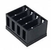 Держатель с 4 ячейками для кювет 0–50 мм:uz:0-50 mm kyuvetlar uchun 4 ta hujayrali ushlagich