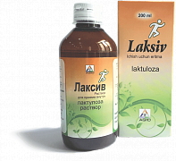 LAKSIV eritma dlya priema vnutr 200 ml 3,35g/5ml