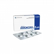 AMOKSIL K 625 tabletkalari 500mg/125mg N14