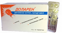 DOLAREN tabletkalari N100