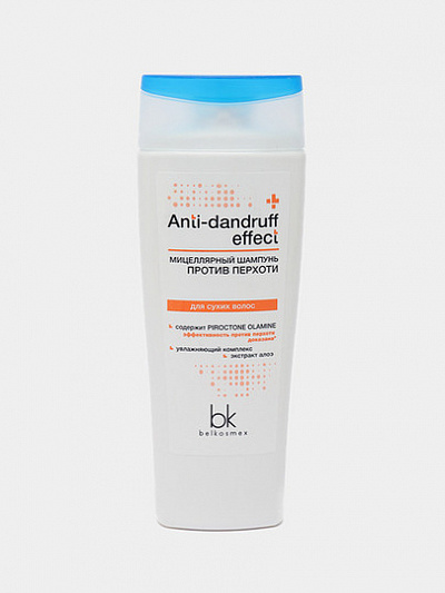 Мицеллярный шампунь против перхоти Belcosmex Anti-dandruff Effect, 200 г