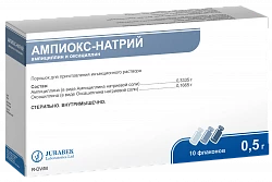 AMPIOKS NATRIY poroshok 0,5g N10