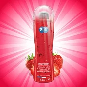 Intim moylash va massaj jeli Soft Strawberry
