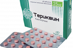 TERIKVIN tabletkalari 25 mg N60
