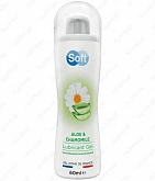 Гель-лубрикант "Soft Aloe& chamomile":uz:"Soft Aloe & romashka" jel moyi (60 ml)