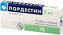 LORDESTIN 0,005 tabletkalari N10