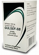 GULSEF SB poroshok 1000mg/500mg N1