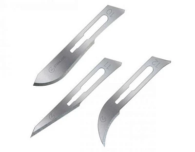 Лезвие хирургическое стерильное №100 11-24