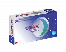 ZOTONIKS tabletkalari 40mg N30