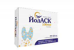 YOD ASK tabletkalari 100mkg N100