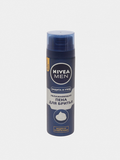 Пена для бритья Увлажняющая Nivea Men "Защита и Уход"