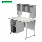 Столы пристенные физические+химические лабораторные (1200-СТПфТЛ TRESPA)