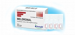 MELDRONAL inyeksiya uchun eritma 5ml 500mg/5ml N10
