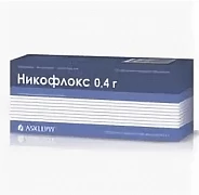 NIKOFLOKS tabletkalari 400mg N10