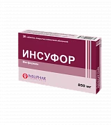 INSUFOR tabletkalari 850mg N30