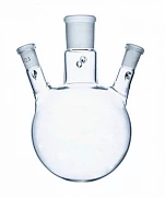 Колба трехгорлая КГУ-3-1-1000-29/32-14/23-14/23 на 1000 мл