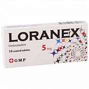 LORANEKS tabletkalari 5mg N10