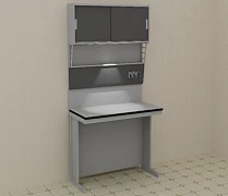 Laboratoriya stoli 1500*700*2100 mm, 1-model