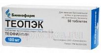 TEOPEK 0,1 tabletkalari N50