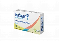 MIDAZOL tabletkalari 250mg N10