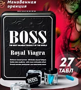 Erkaklar uchun patogen tez ta'sir qiluvchi tabletkalar 18 + Boss Royal Viagra